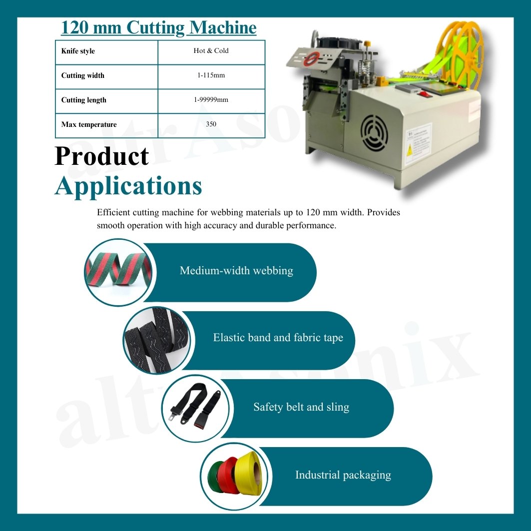 Automatic webbing tape cutting machine - altrAsonix