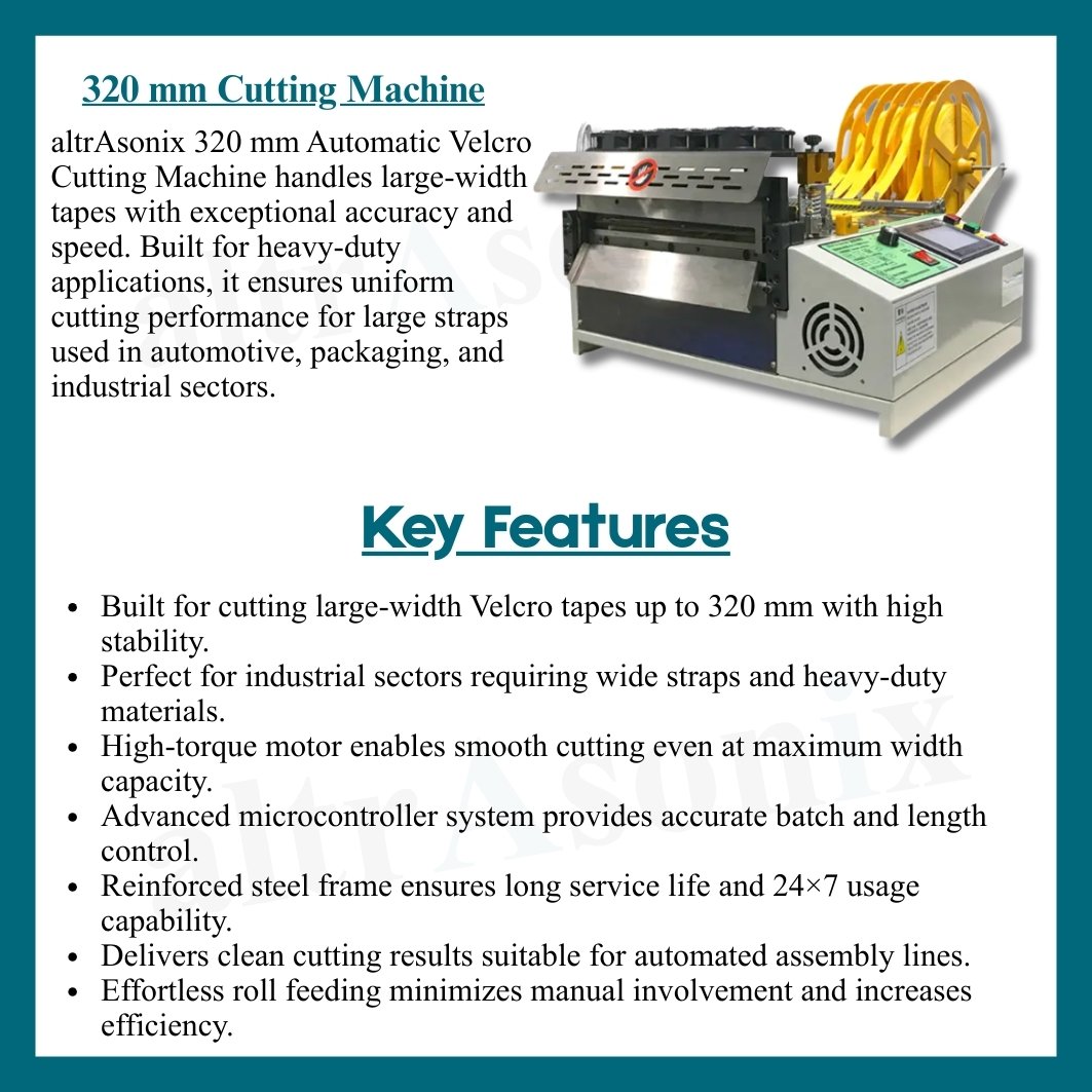 key features of autoatic lanyard cutting machine